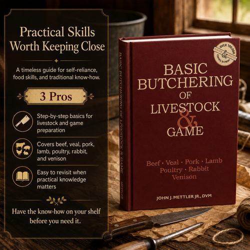 Basic Butchering of Livestock & Game: Beef, Veal, Pork, Lamb, Poultry, Rabbit, Venison
