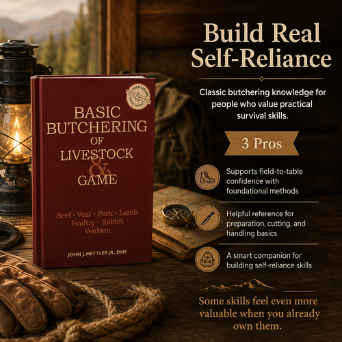 Basic Butchering of Livestock & Game: Beef, Veal, Pork, Lamb, Poultry, Rabbit, Venison