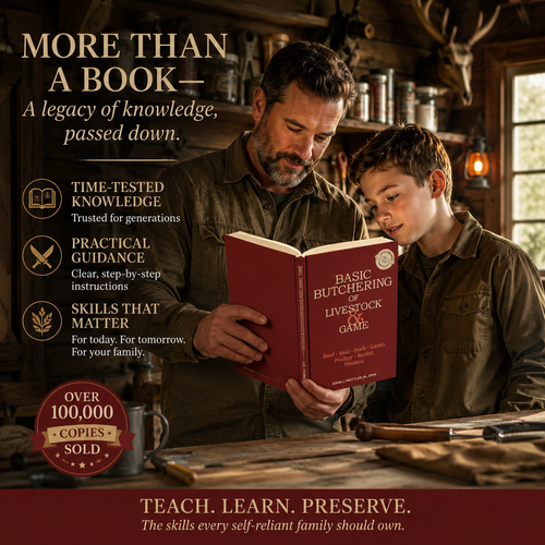 Basic Butchering of Livestock & Game: Beef, Veal, Pork, Lamb, Poultry, Rabbit, Venison