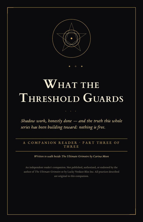 Part Three — What the Threshold Guards